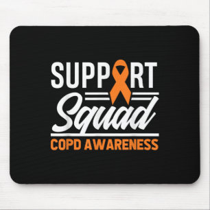 Copd Warrior Support Squad Copd Awareness Mouse Pad