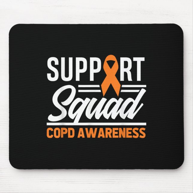 Copd Warrior Support Squad Copd Awareness  Mouse Pad (Front)