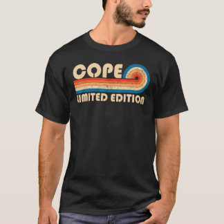 COPE Surname Retro Vintage 80s 90s Birthday Reunio T-Shirt