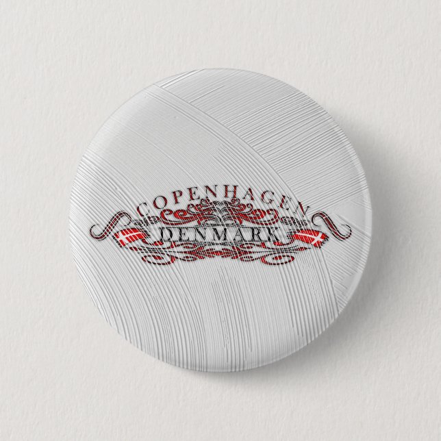 Copenhagen Calling 6 Cm Round Badge (Front)