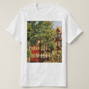 Copenhagen cityscape - Denmark T-Shirt