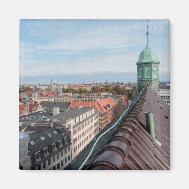 Copenhagen Cityscape Magnet (Front)