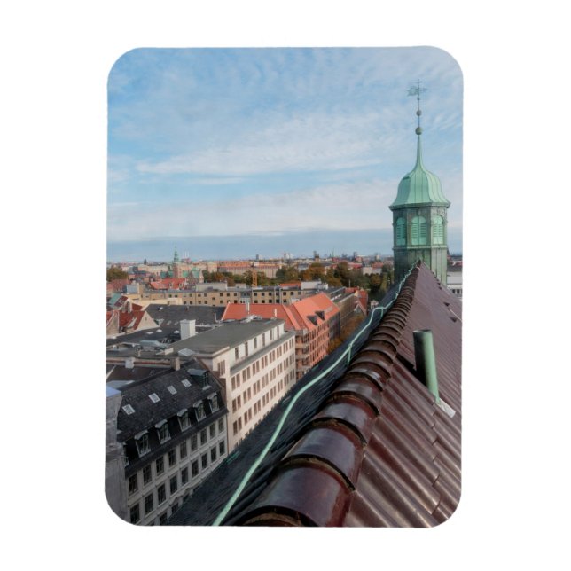 Copenhagen Cityscape Magnet (Vertical)