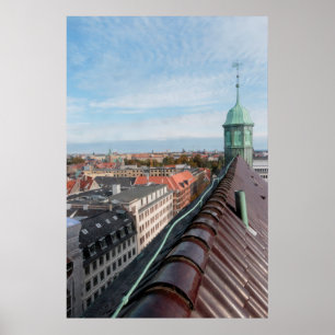 Copenhagen Cityscape Poster