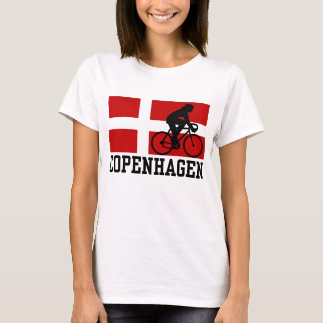Copenhagen Cycling (female) T-Shirt (Front)