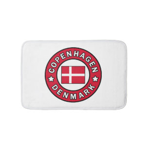 Copenhagen Denmark Bath Mat