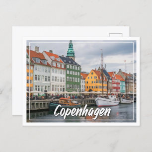 Copenhagen, Denmark - Charming Scandinavian Postcard