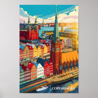 Copenhagen Denmark Famous Travel Place