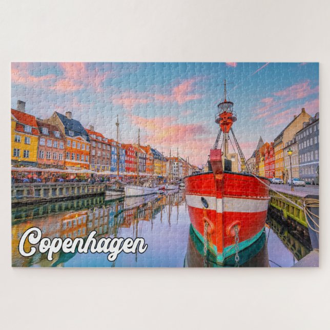 Copenhagen, Denmark Jigsaw Puzzle (Horizontal)