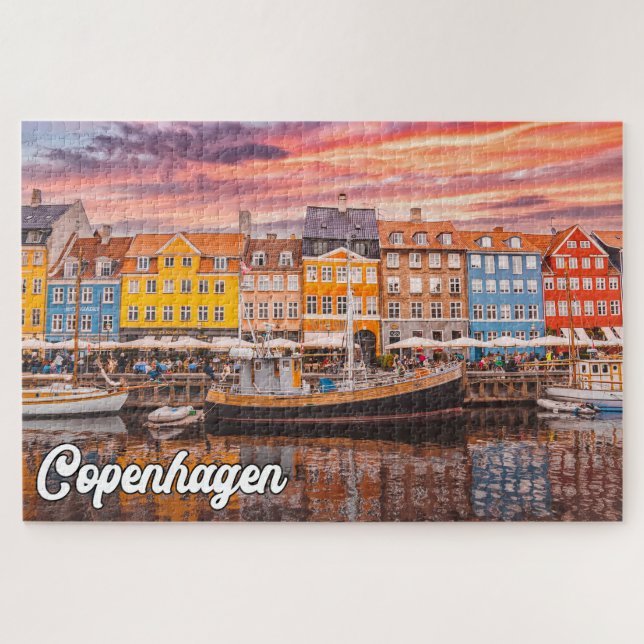 Copenhagen, Denmark Jigsaw Puzzle (Horizontal)