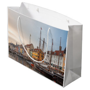 Copenhagen Denmark Large Gift Bag