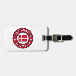 Copenhagen Denmark Luggage Tag
