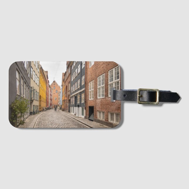 Copenhagen Denmark Luggage Tag (Front Horizontal)