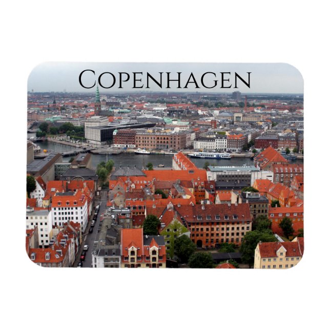 copenhagen denmark magnet (Horizontal)