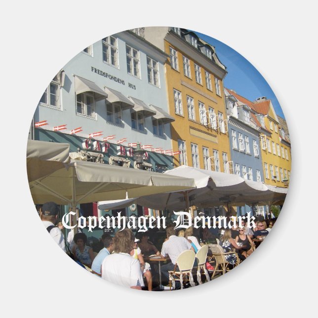 Copenhagen, Denmark Magnet (Front)