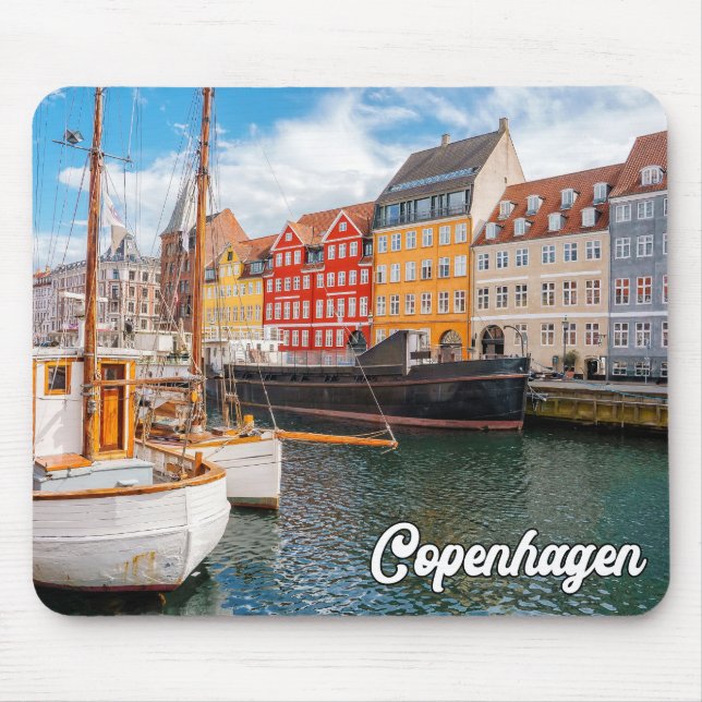 Copenhagen, Denmark Mouse Pad (Front)