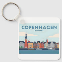 Copenhagen Denmark Nyhavn Waterfront Pastel Travel