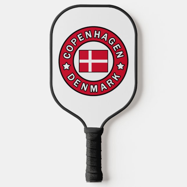 Copenhagen Denmark Pickleball Paddle (Front)