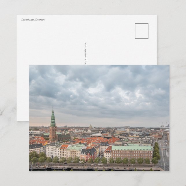 Copenhagen Denmark Postcard (Front/Back)