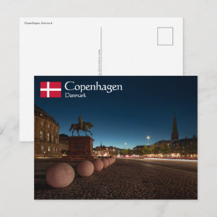 Copenhagen Denmark Postcard