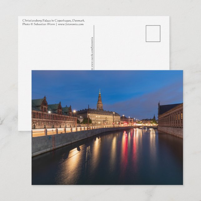 Copenhagen Denmark Postcard (Front/Back)
