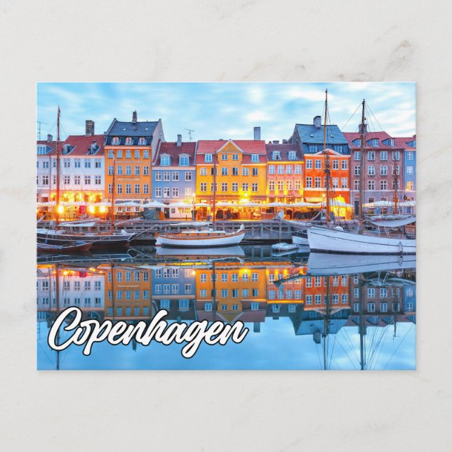 Copenhagen, Denmark Postcard (Front)