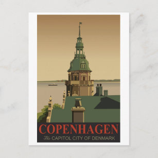 Copenhagen, Denmark Postcard