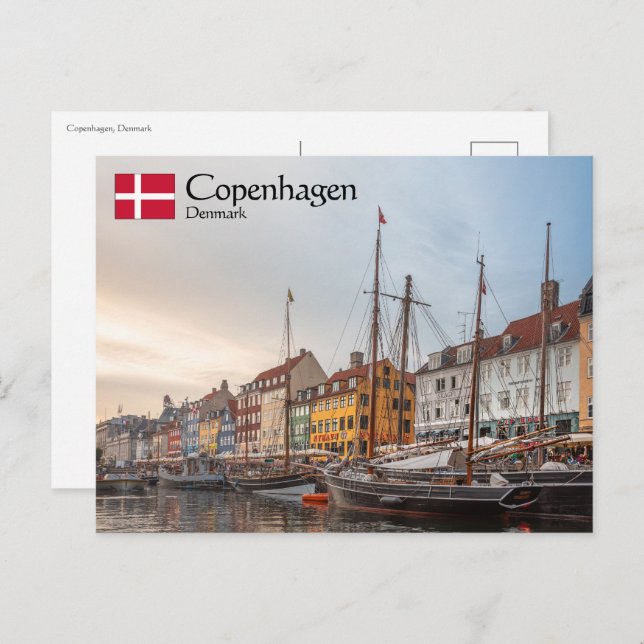 Copenhagen Denmark Postcard (Front/Back)