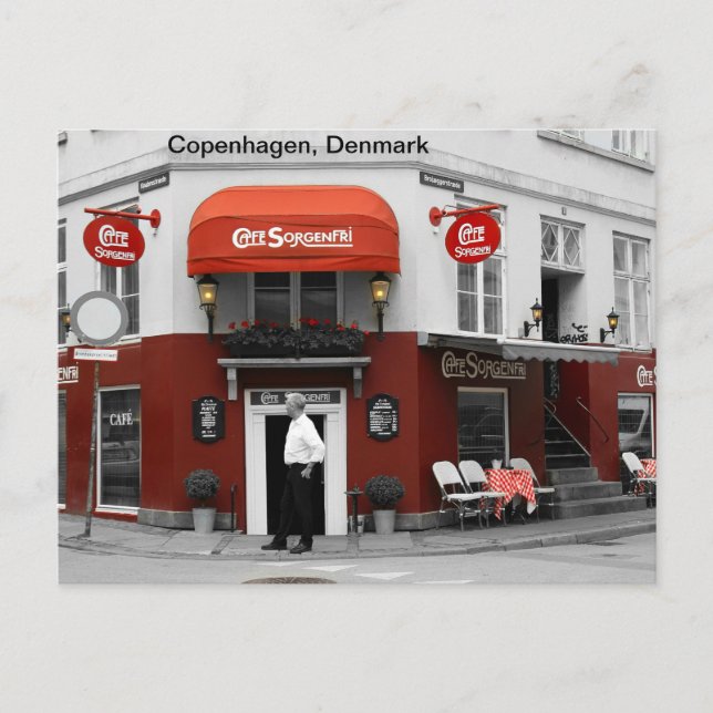 Copenhagen, Denmark Postcard (Front)