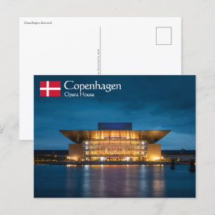 Copenhagen Denmark Postcard