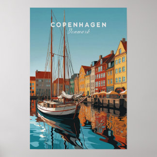 Copenhagen, Denmark Poster