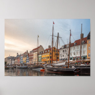 Copenhagen Denmark Poster