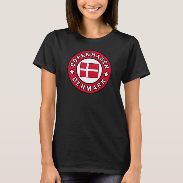 Copenhagen Denmark T-Shirt (Front)