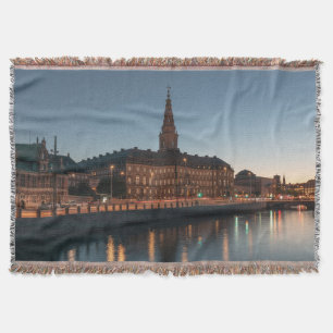 Copenhagen Denmark Throw Blanket