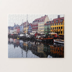 Copenhagen, Denmark Travel Photography Jigsaw Puzzle