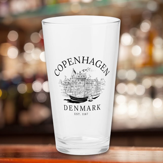 Copenhagen Denmark vintage Landscape Glass (Creator Uploaded)