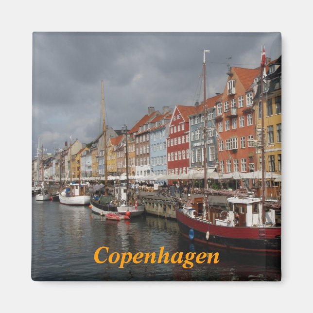 Copenhagen fridge magnet (Front)