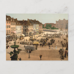 Copenhagen - Hochbrucke Square, Denmark Postcard