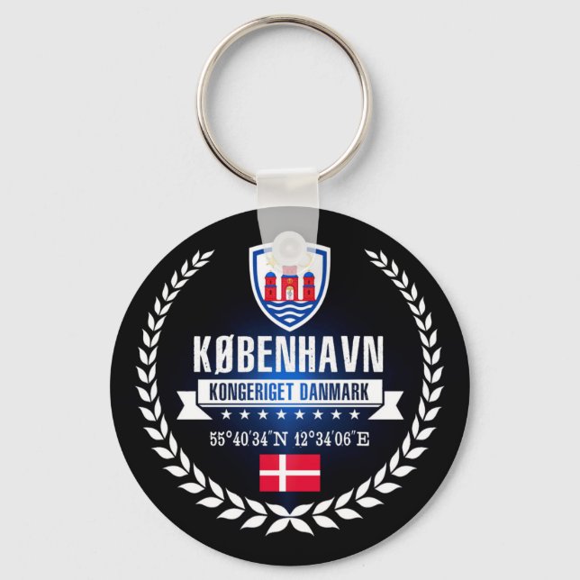 Copenhagen Key Ring (Front)