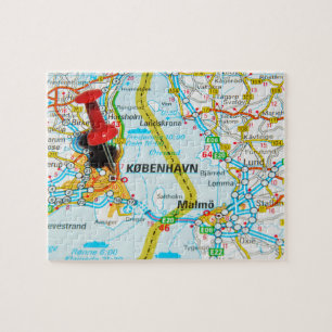Copenhagen, København in Denmark Jigsaw Puzzle
