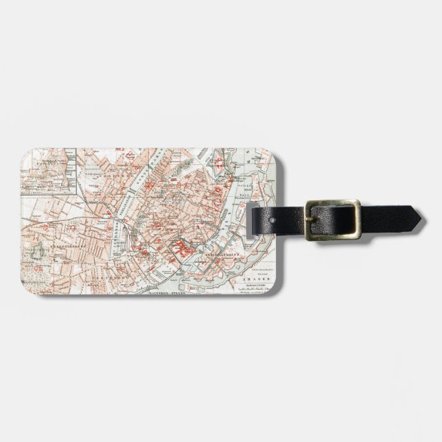Copenhagen Luggage Tag (Front Horizontal)