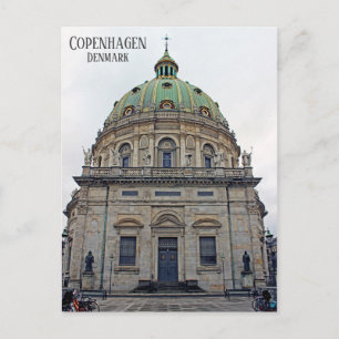 Copenhagen/Marble Church Postcard! Postcard