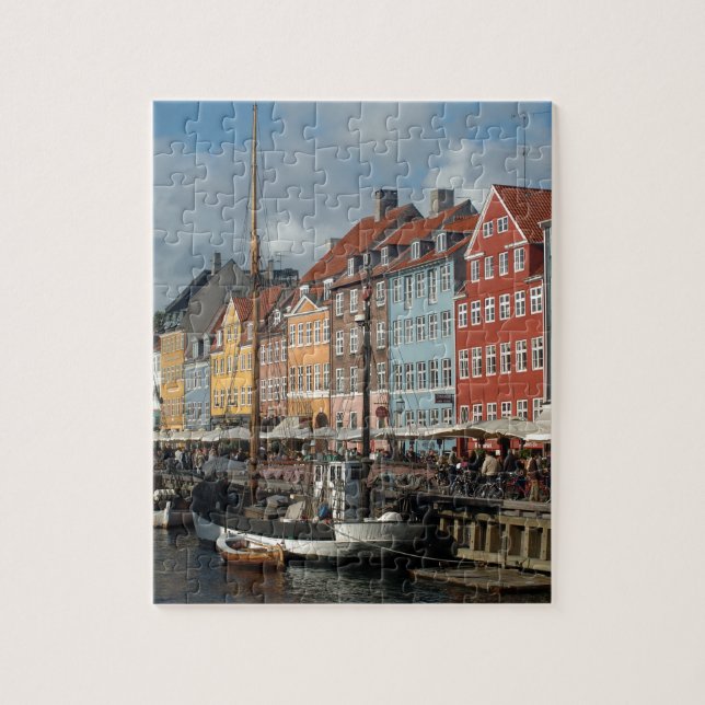 Copenhagen Nyhavn Jigsaw Puzzle (Vertical)