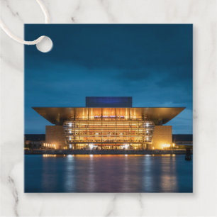 Copenhagen Opera House Favour Tags