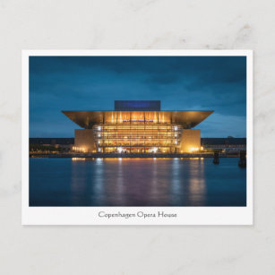 Copenhagen Opera House Postcard