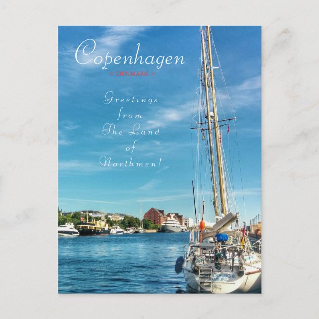 Copenhagen Postcard (Front)