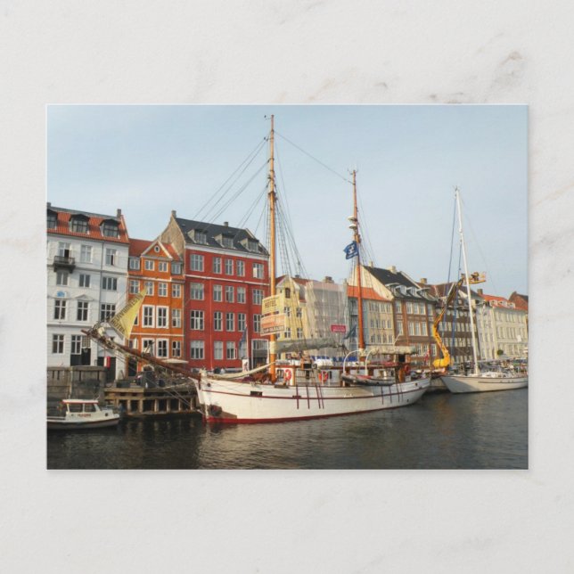 Copenhagen Ship Postcard (Front)