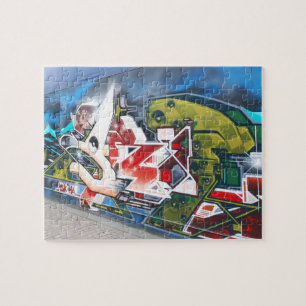 Copenhagen Street Graffiti Art Jigsaw Puzzle