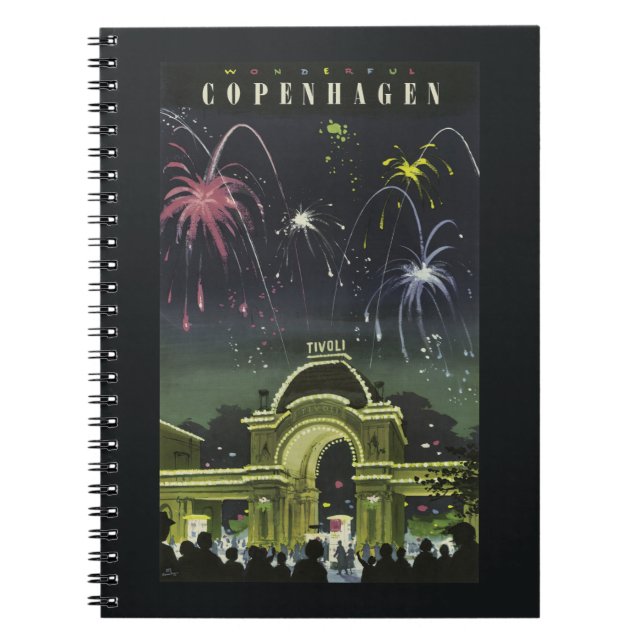 Copenhagen Vintage Travel notebook (Front)