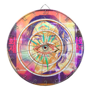 Copernicus a Fire Elf High Weirdness Dartboard